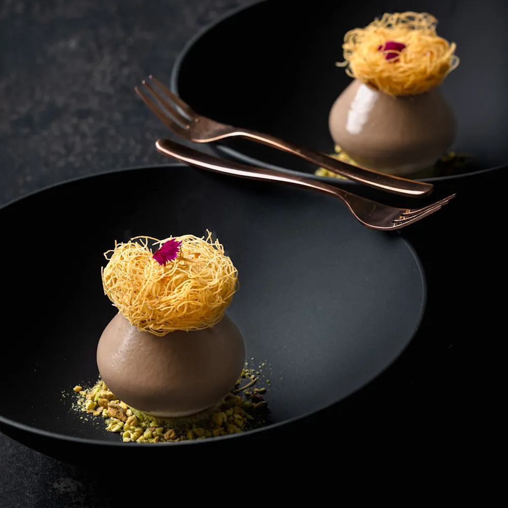 True Gold Petit Baklava Entremets
